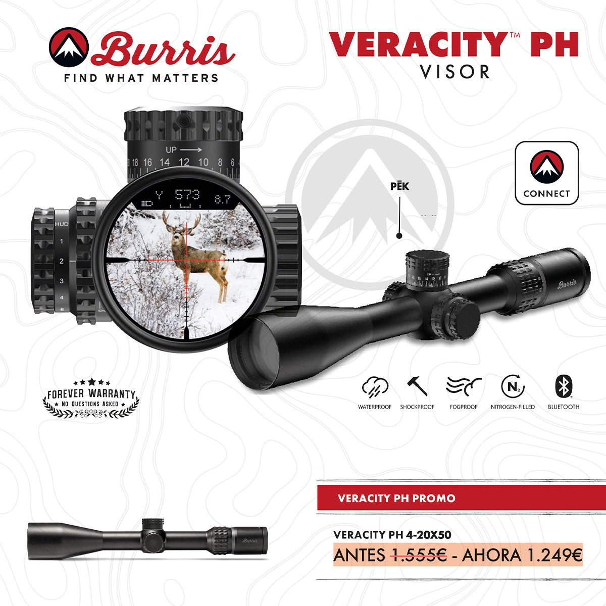 Visor Burris Veracity PH 4-20x50