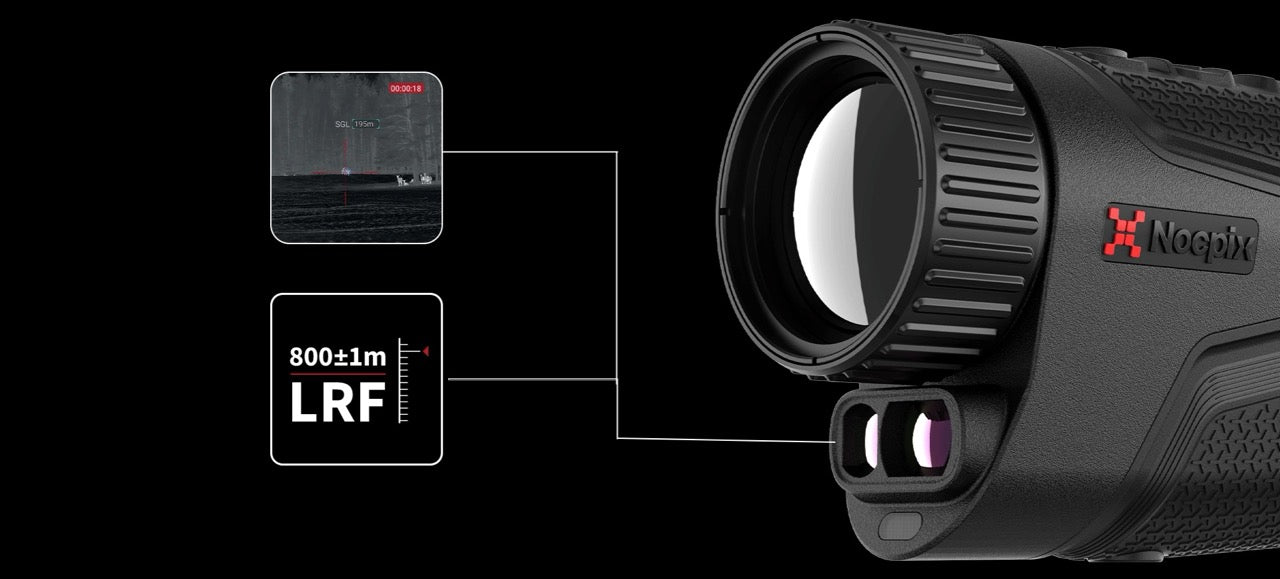 Monocular térmico Nocpix LUMI LRF de bolsillo