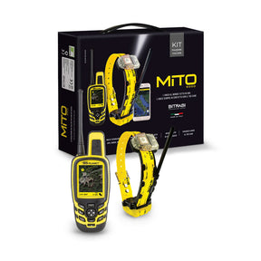 Kit Collar Radio GPS Mito 5100 + Mando localizador BS 3000 Open Map Unico BITRABI