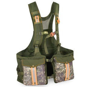 Chaleco Mochila Nature by Marsupio Suede Jungla Camo 18 litros