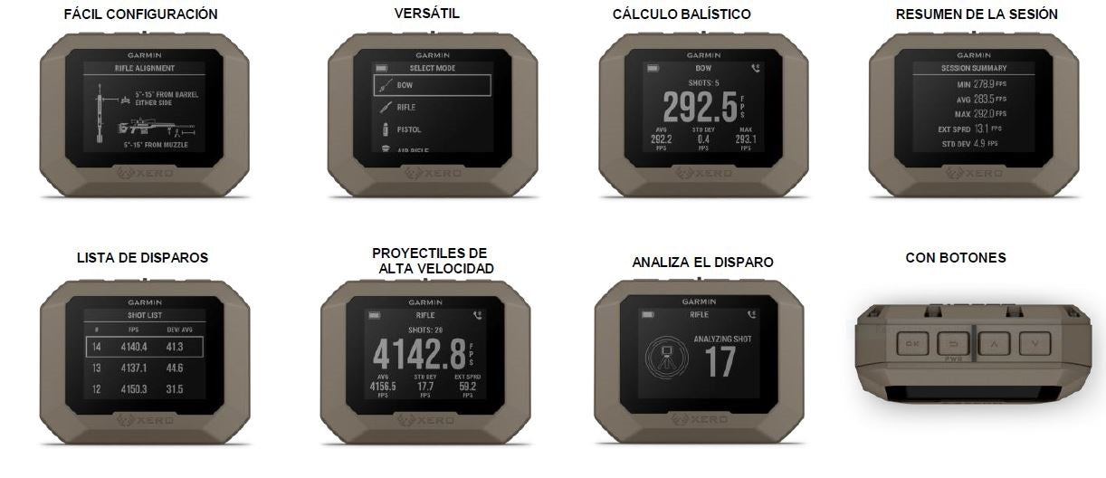 Cronografo Garmin Xero C1 Pro