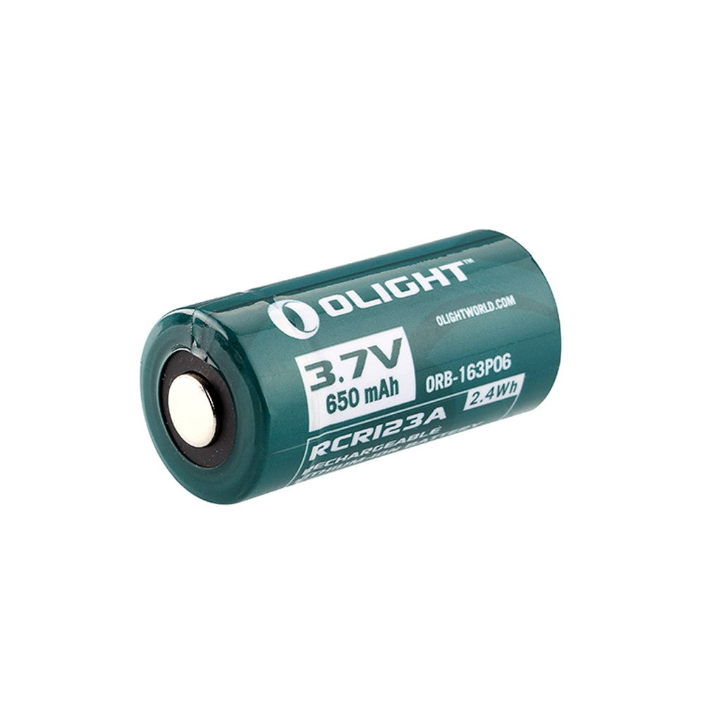 Pila Recargable Olight RCR123A 650mAH