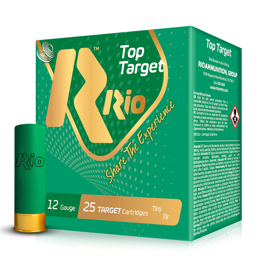 Cartuchos de caza RIO Top Target 24 gr Calibre 12